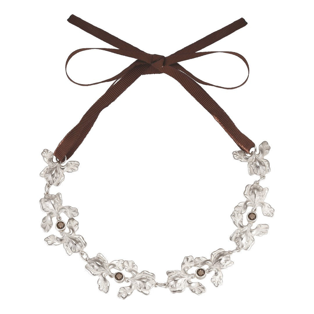 FLEUR CHOKER SILBER VON SIGRUN