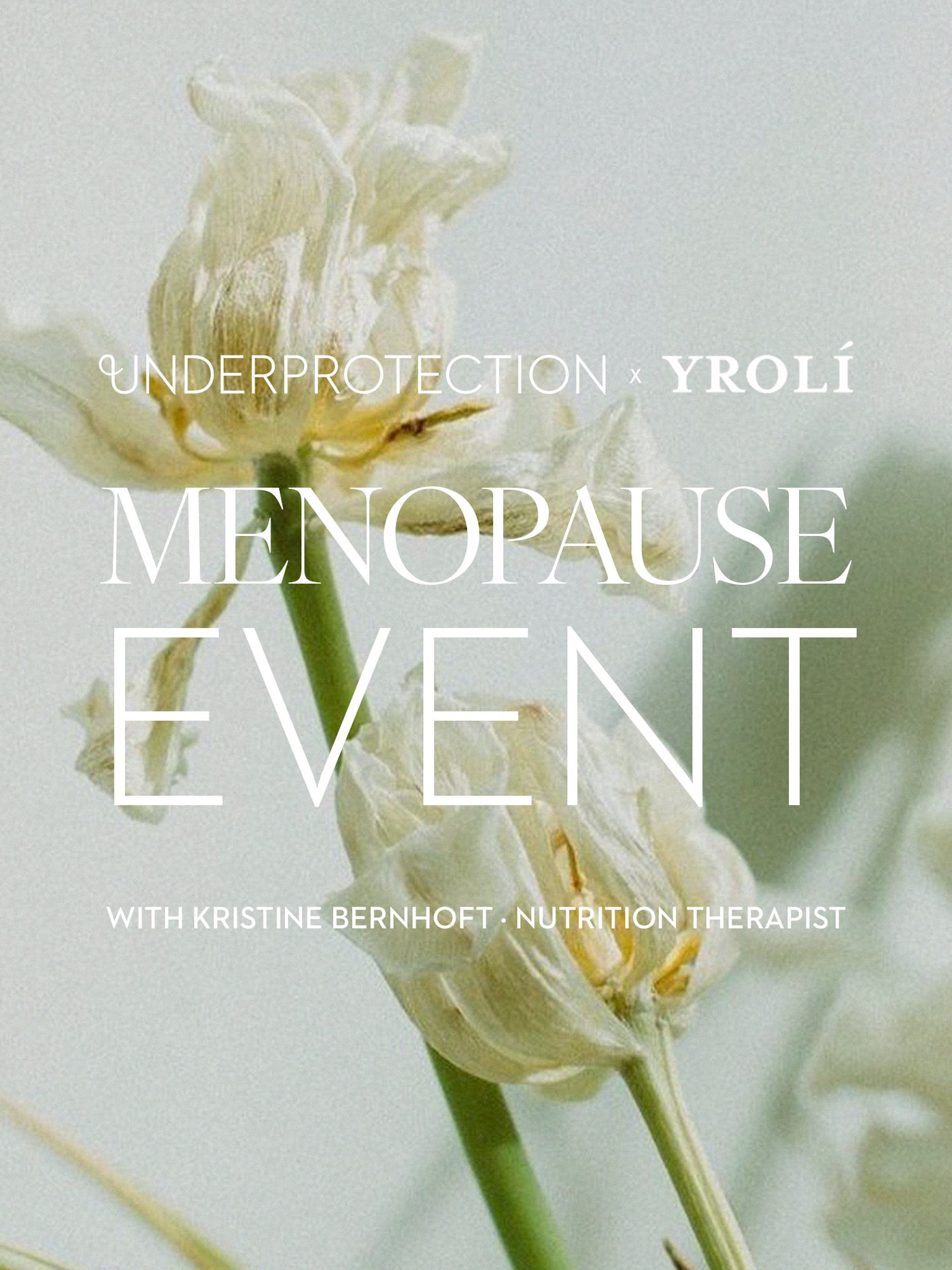 MENOPAUSE EVENT JANUARY 23